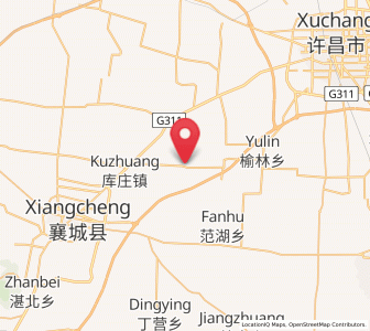 Map of Shuangmiao, Henan