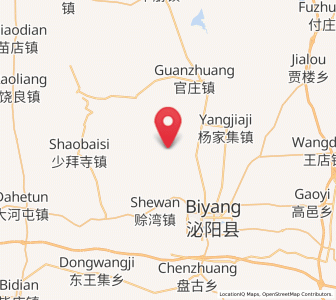 Map of Shuangmiaojie, Henan