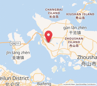 Map of Shuangqiao, Zhejiang
