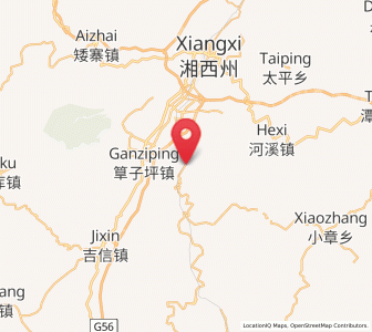 Map of Shuangtang, Hunan