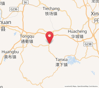 Map of Shuangtou, Guangdong
