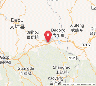 Map of Shuangxi, Guangdong