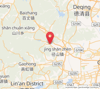 Map of Shuangxi, Zhejiang