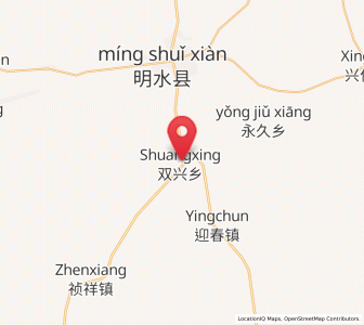 Map of Shuangxing, Heilongjiang