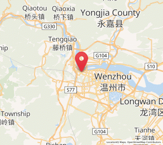 Map of Shuangyu, Zhejiang