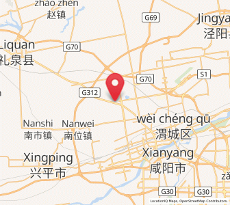 Map of Shuangzhao, Shaanxi