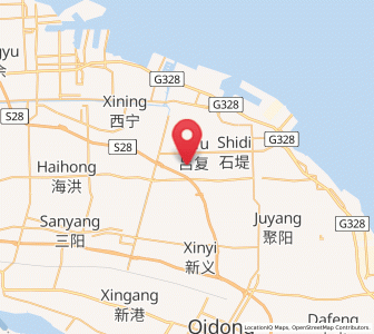 Map of Shuhe, Jiangsu