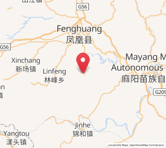 Map of Shuidatian, Hunan