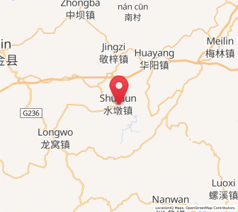 Map of Shuidun, Guangdong
