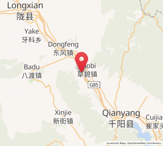 Map of Shuigou, Shaanxi