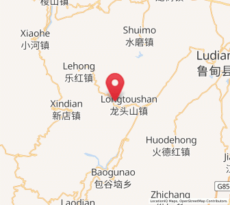 Map of Shuigou’ao, Yunnan