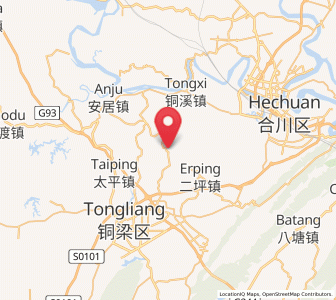 Map of Shuikou, Chongqing