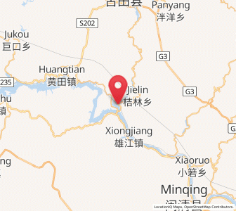 Map of Shuikou, Fujian