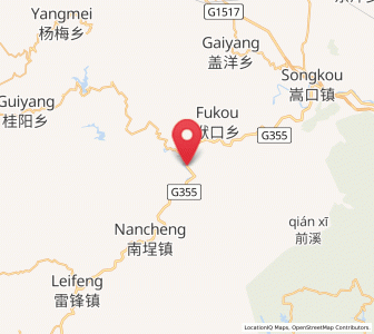 Map of Shuikou, Fujian