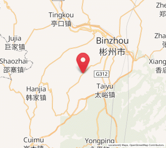 Map of Shuikou, Shaanxi