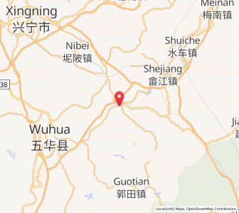Map of Shuikou, Guangdong