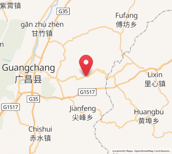 Map of Shuinanxu, Jiangxi