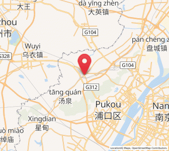 Map of Shuining, Jiangsu