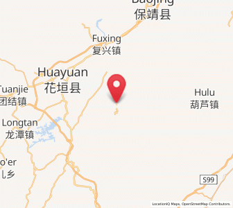 Map of Shuitianhe, Hunan