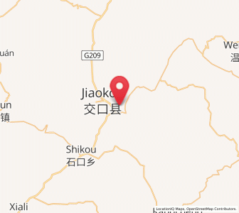 Map of Shuitou, Shanxi