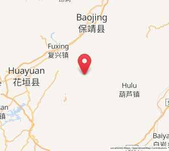 Map of Shuiyin, Hunan