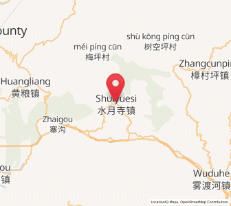 Map of Shuiyuesi, Hubei