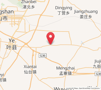 Map of Shuizhai, Henan