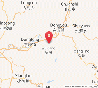 Map of Shunyang, Fujian