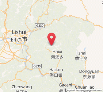 Map of Shuqiao, Zhejiang