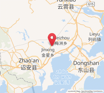 Map of Sidu, Fujian