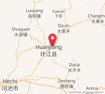 Map of Si’en, Guangxi