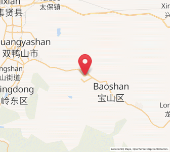 Map of Sifangtai, Heilongjiang