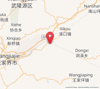 Map of Sigangtou, Hunan