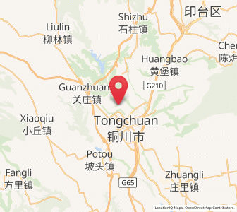 Map of Sigou, Shaanxi