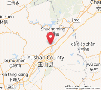 Map of Siguqiao, Jiangxi