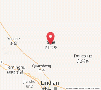 Map of Sihe, Heilongjiang