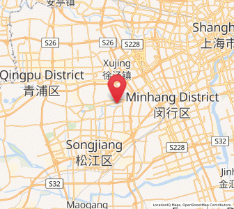 Map of Sijing, Shanghai