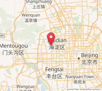 Map of Sijiqing, Beijing