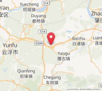 Map of Silao, Guangdong