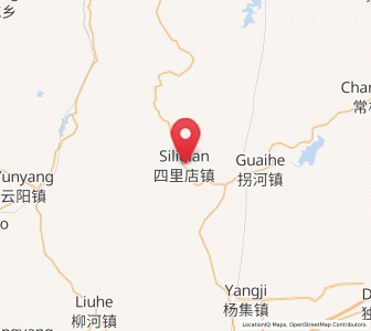 Map of Silidian, Henan