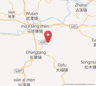 Map of Silihe, Hunan