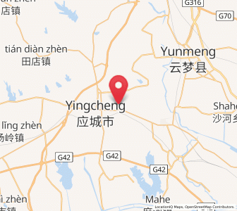 Map of Silipeng, Hubei