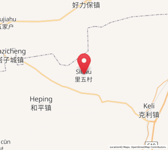 Map of Siliwu, Heilongjiang
