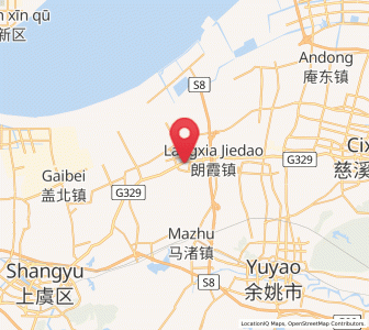 Map of Simen, Zhejiang