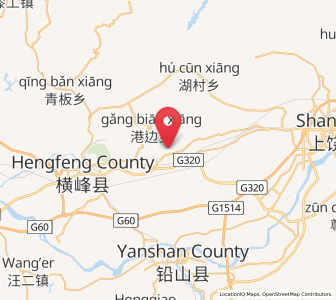 Map of Sipu, Jiangxi