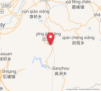 Map of Sishiba, Jiangxi