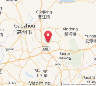 Map of Sishui, Guangdong