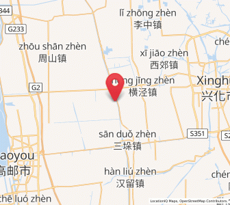 Map of Situ, Jiangsu