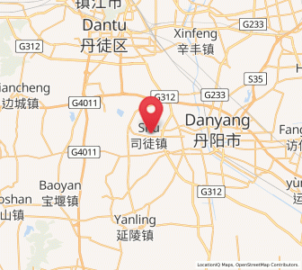 Map of Situ, Jiangsu