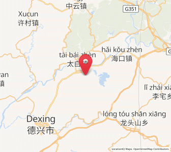 Map of Sizhou, Jiangxi